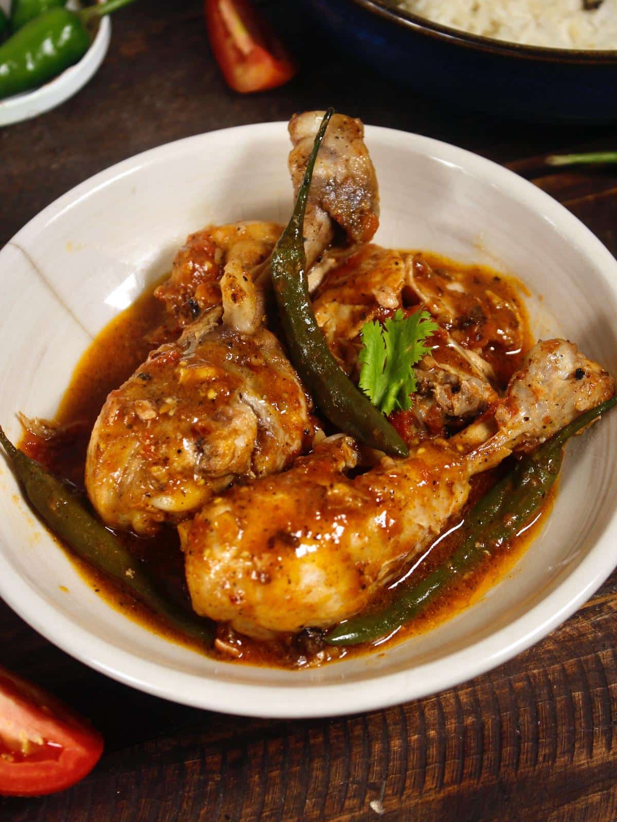 yummy peshawari chicken charsi karahi