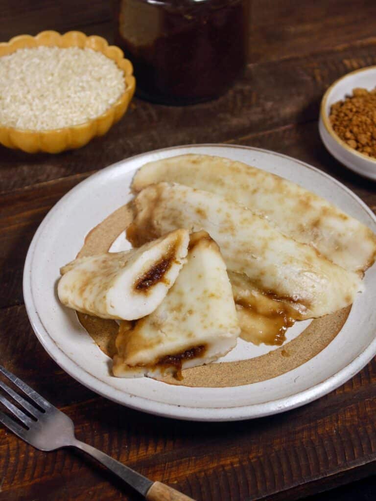 super delicious steamed apple dessert